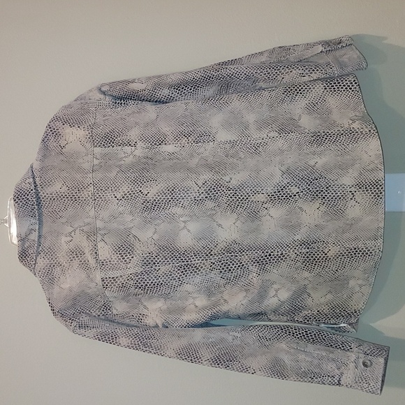 Vintage A.M.I. leather coat jacket - Picture 3 of 8